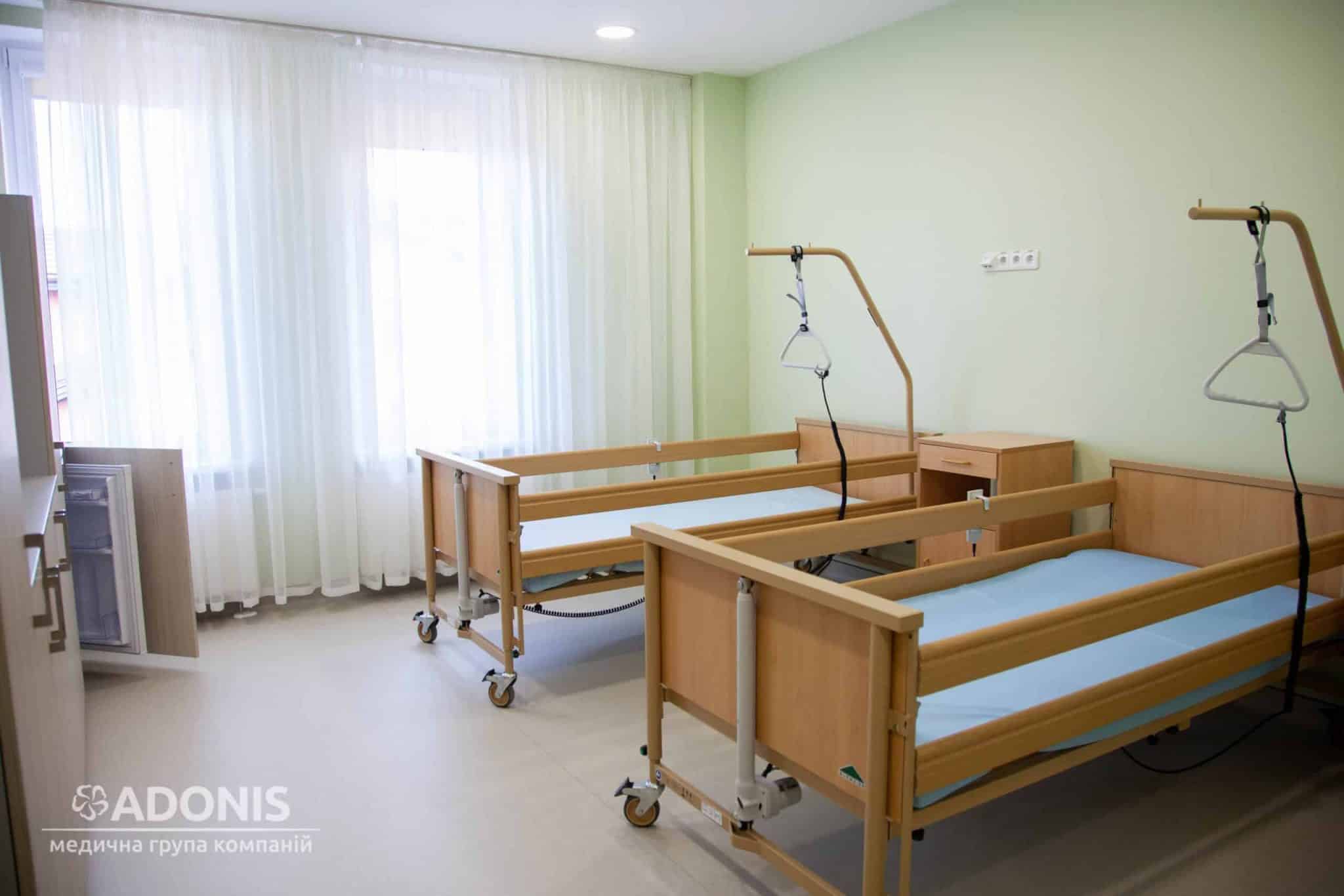 Эндоваскулярная хирургия Пребывание в стационаре ADONIS, в Киеве