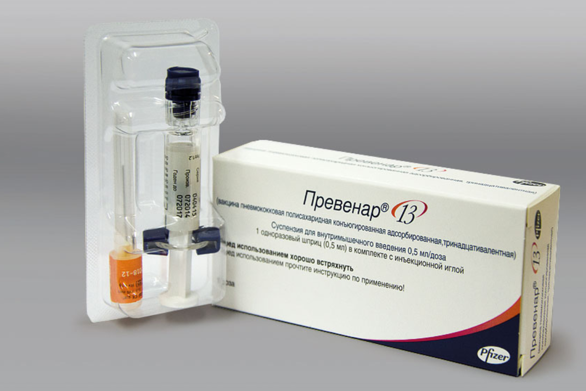 Вакцина "Превенар 13" от пневмококковой инфекции Вакцина "Превенар 13" от пневмококковой инфекции
