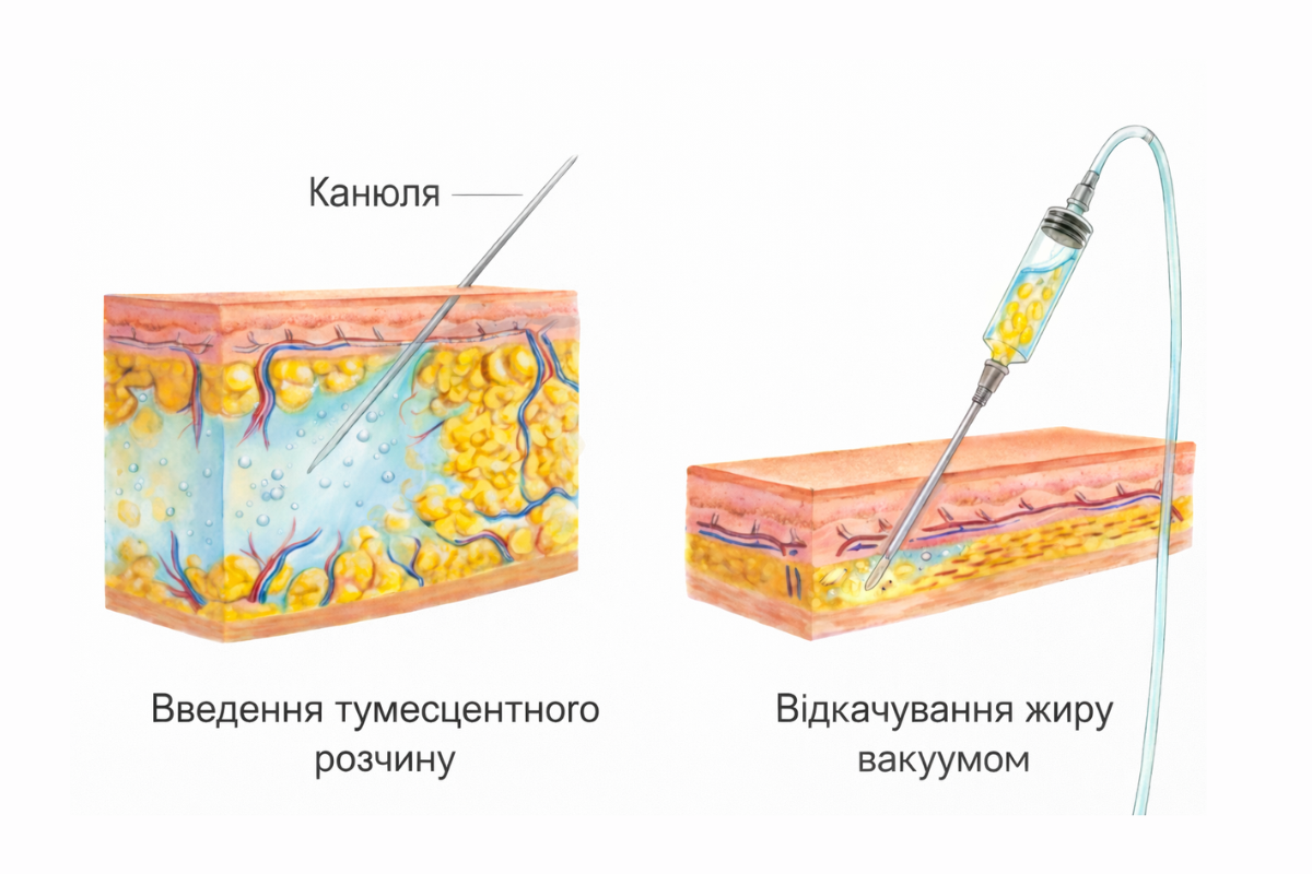Тумесцентна ліпосакція у Києві Тумесцентна ліпосакція у Києві